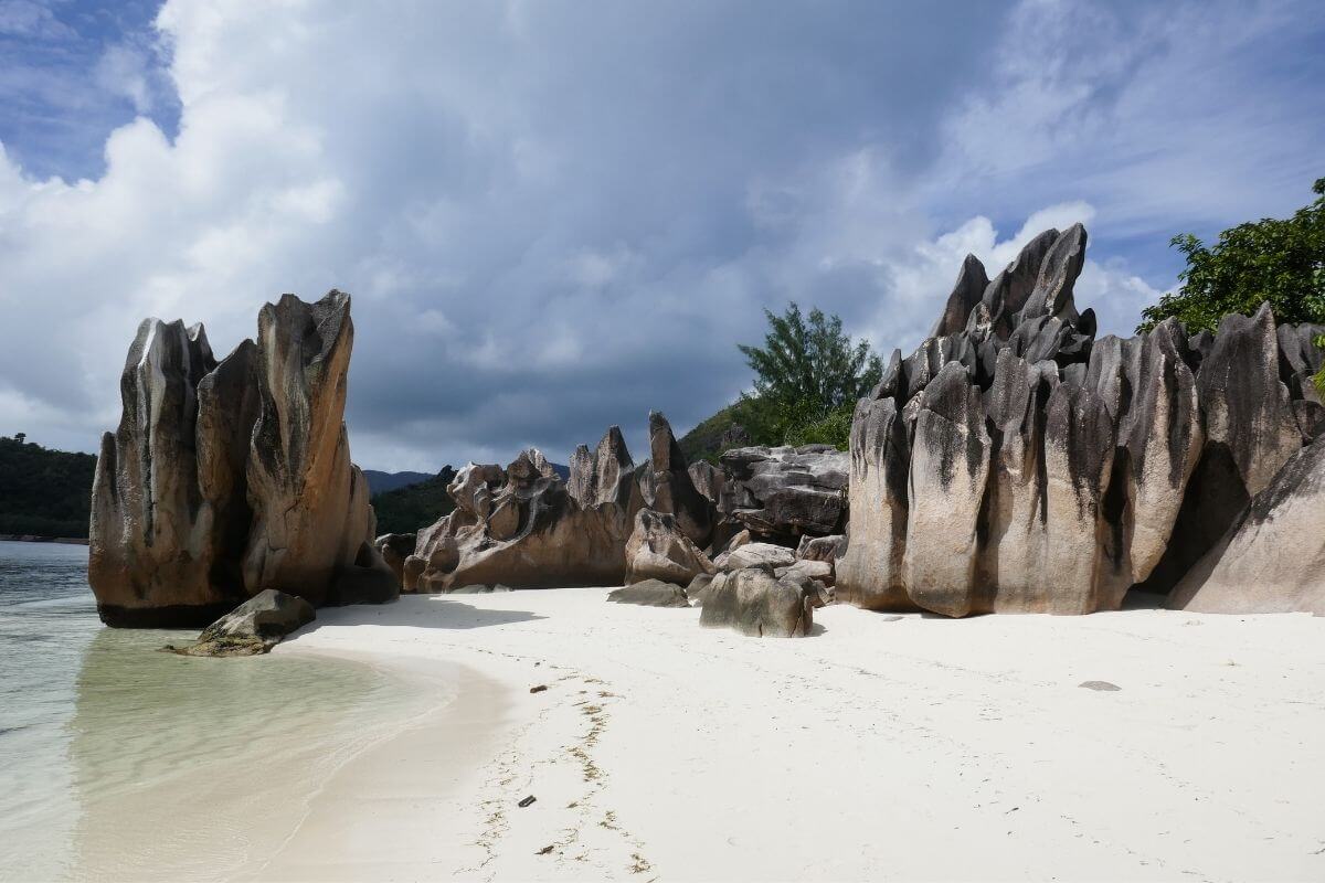 Playa de la isla Curieuse playa de la isla Curieuse, Seychelles