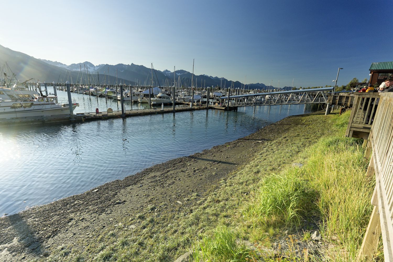 puerto de salida de Seward, fiordo de Kenai puerto de Seward