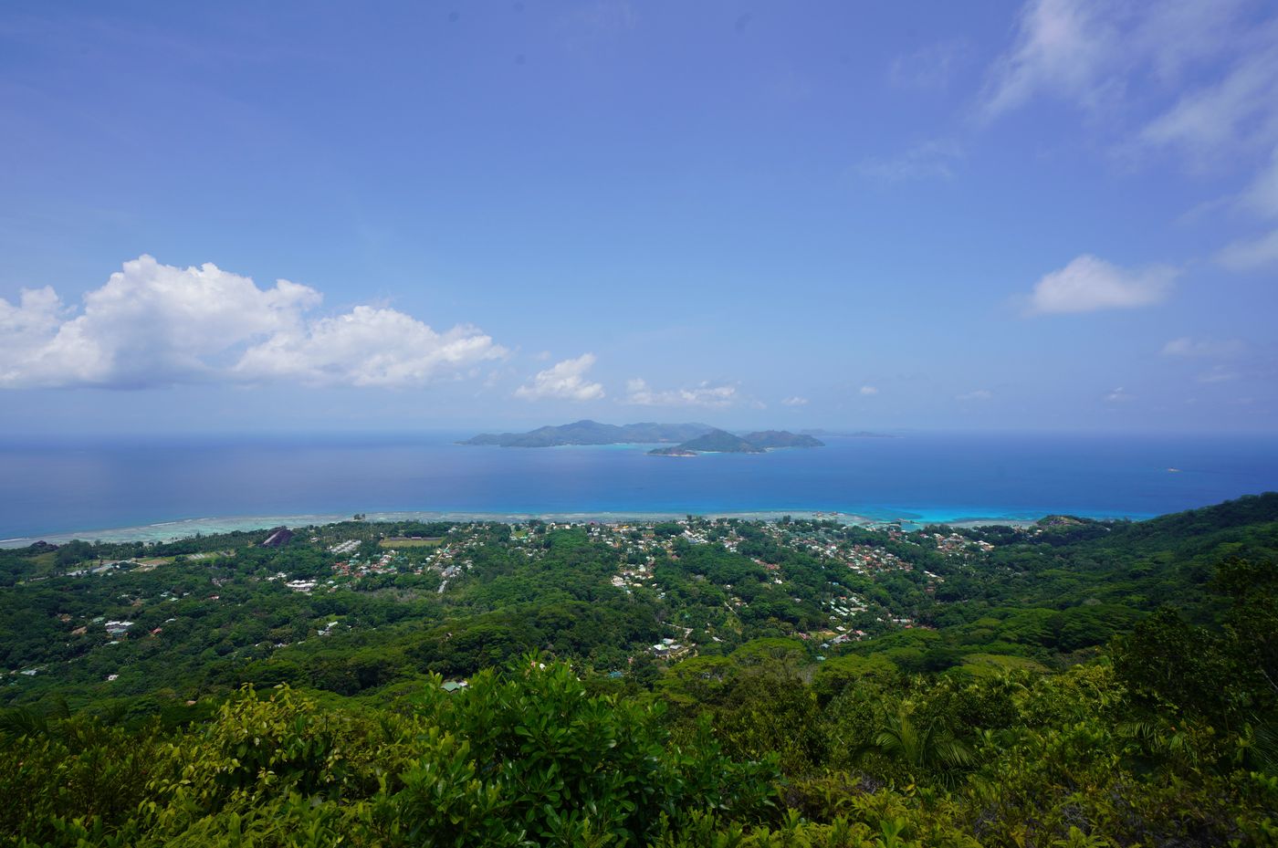 senderismo en la isla La Digue Senderismo en la isla La Digue, Seychelles