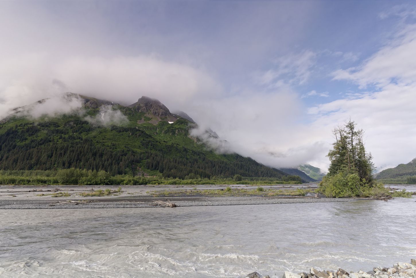 senderismo en Seward descubriendo Seward