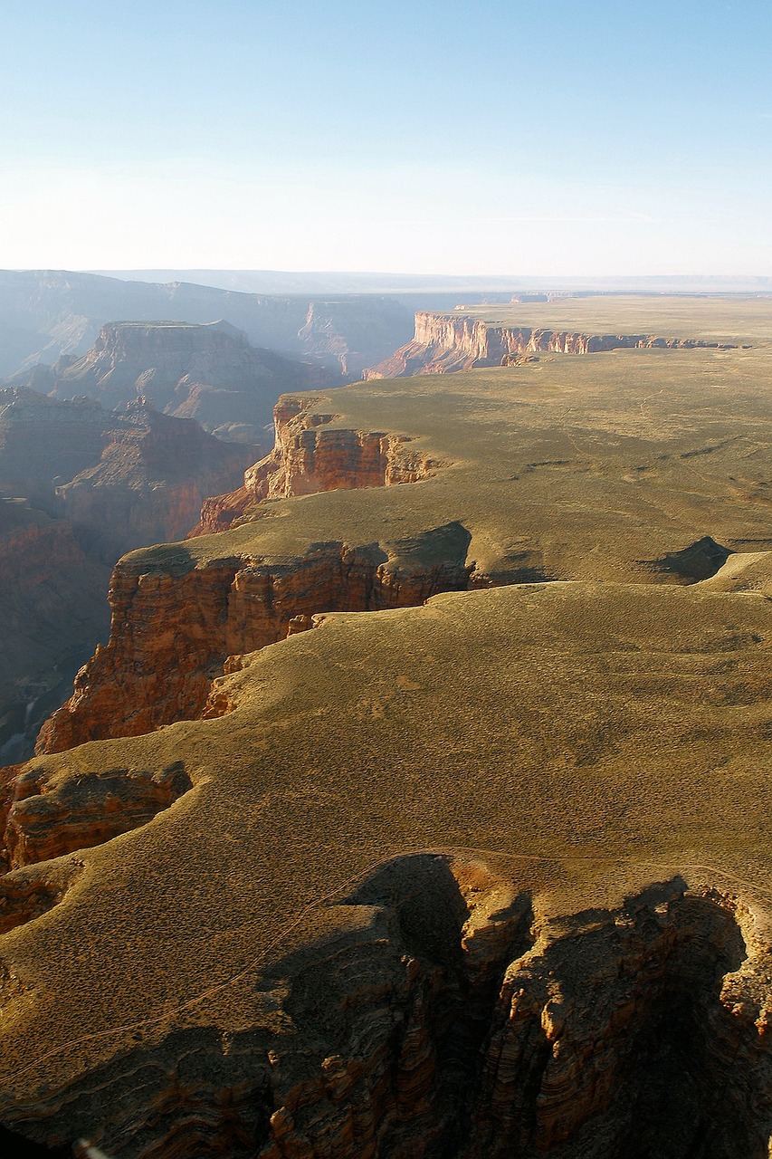 senderismo en el Gran Cañón cañón en el Gran Cañón
