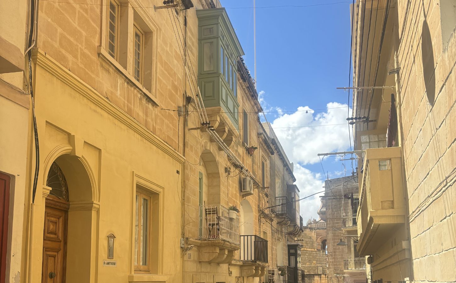 callejones de Cospicua ciudad de Cospicua
