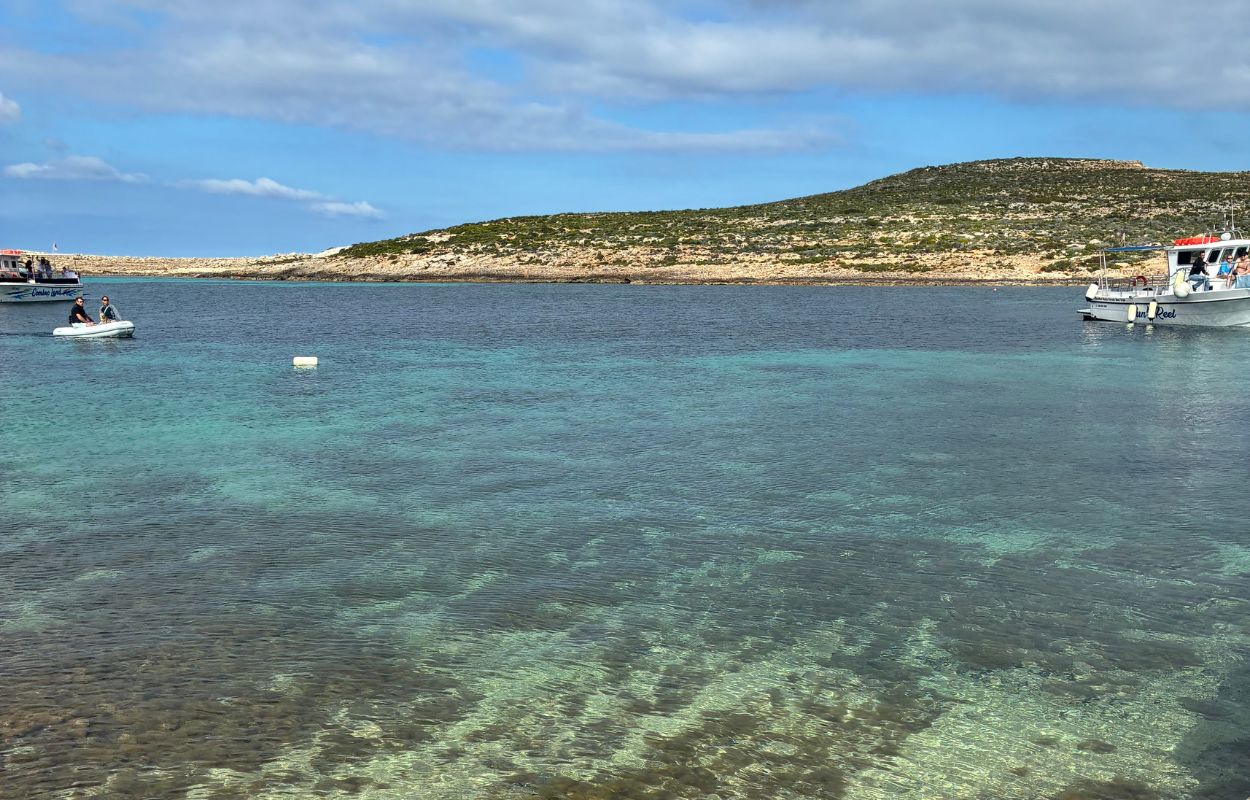 Santa Marija en Comino playa en Comino