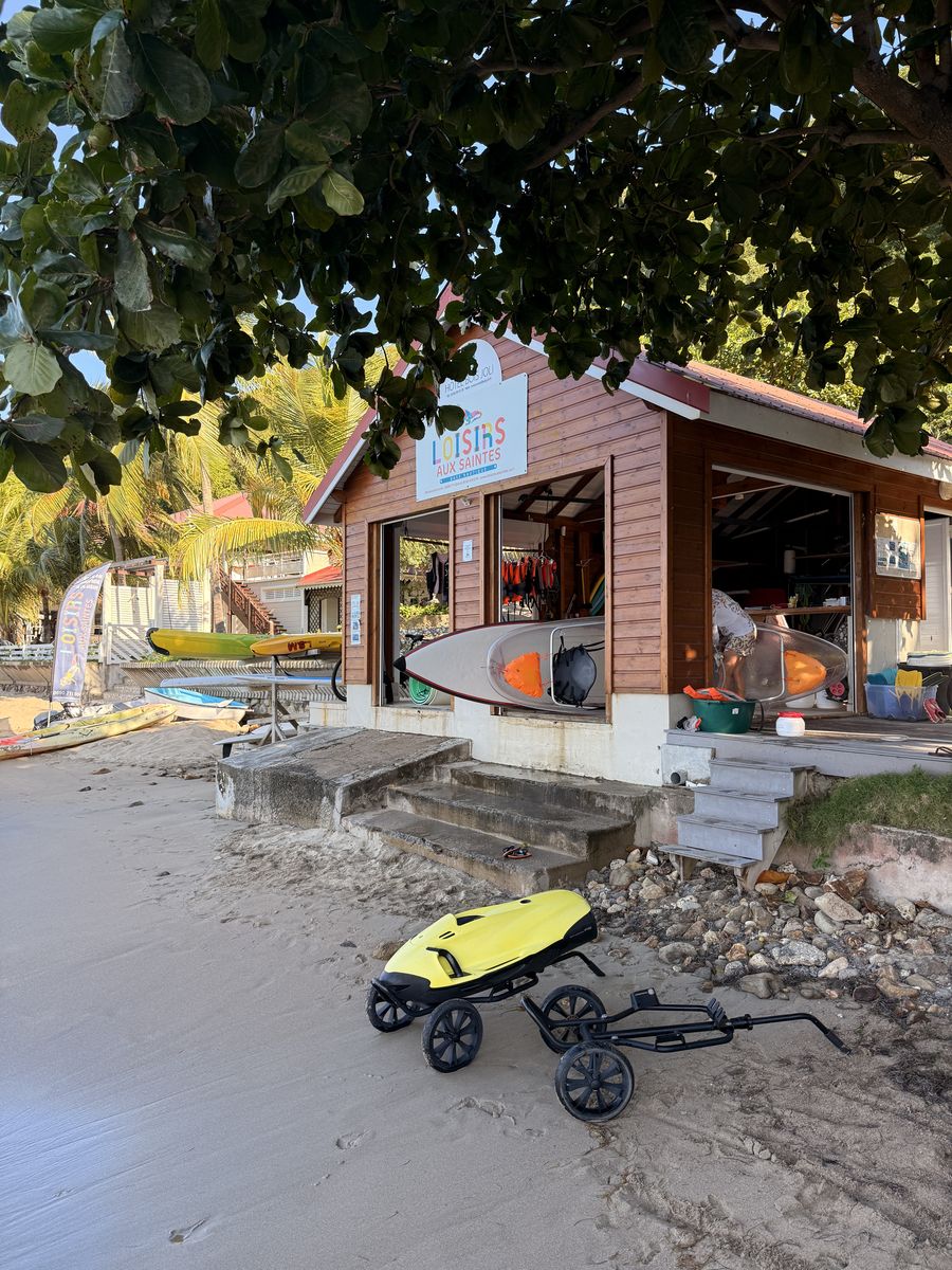 seabob en Les Saintes seabobbing en Les Saintes
