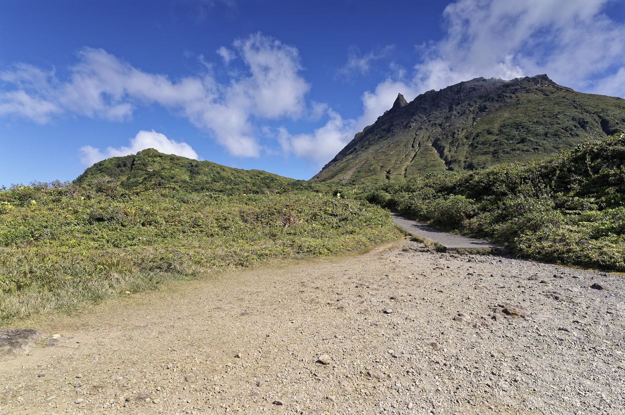 cima de la Soufrière cima de la Soufrière