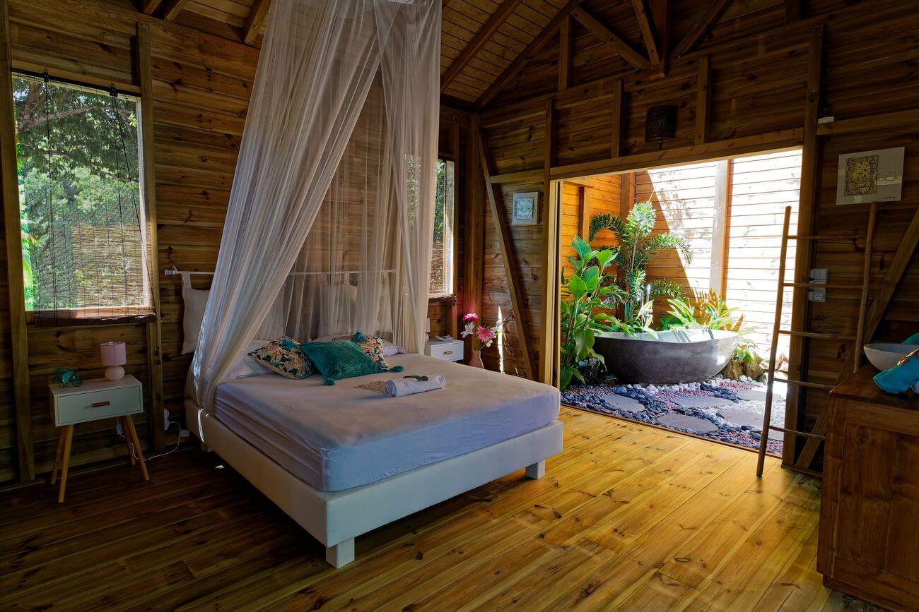 habitación magnífica jardín de colibríes eco lodge debroom
