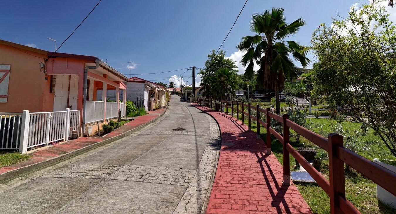 pueblo de Grande Anse en Terre de Bas pueblo de Grande Anse