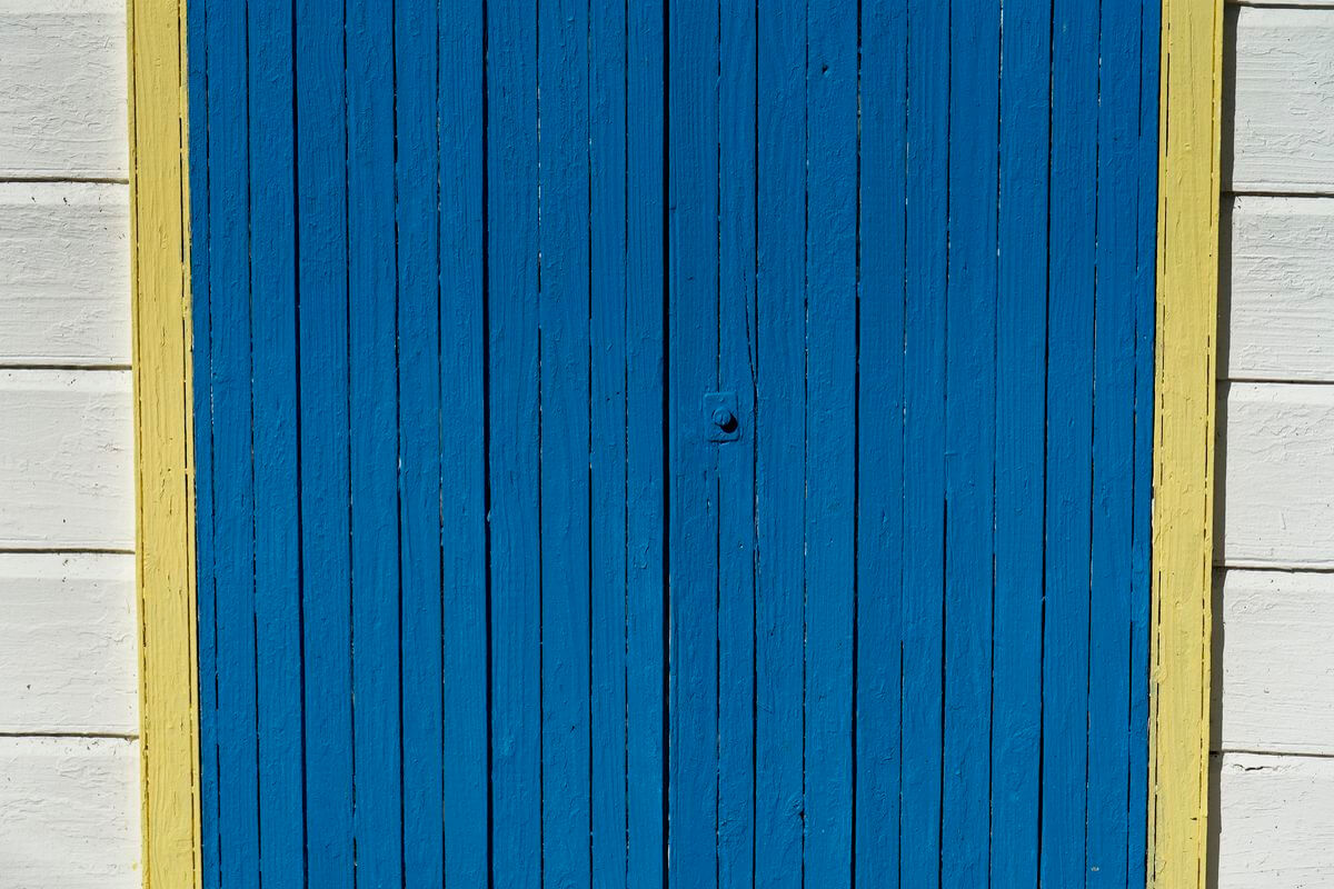 casa en Terre-de-Bas colores del archipiélago de Les Saintes