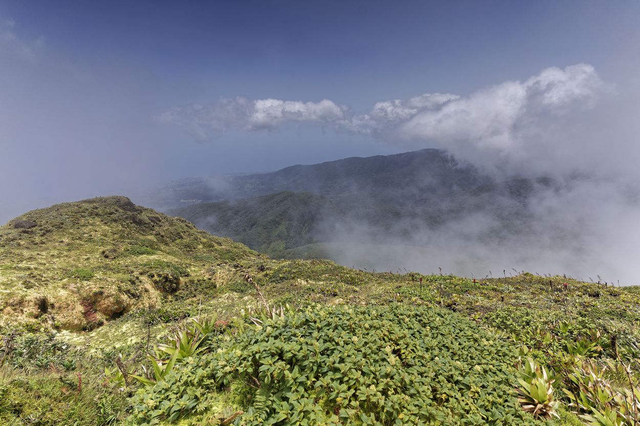 vista desde arriba soufrière vista desde arriba
