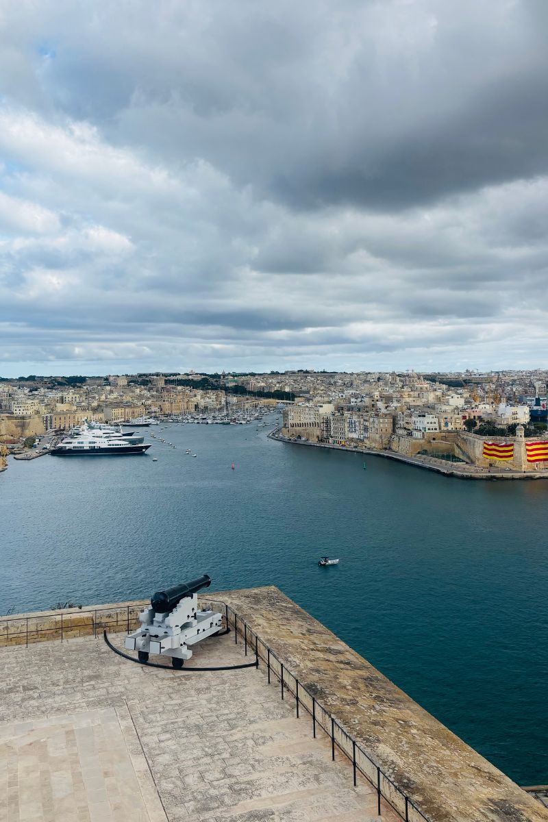 Vista de las Tres Ciudades de Malta La Valeta, capital de Malta
