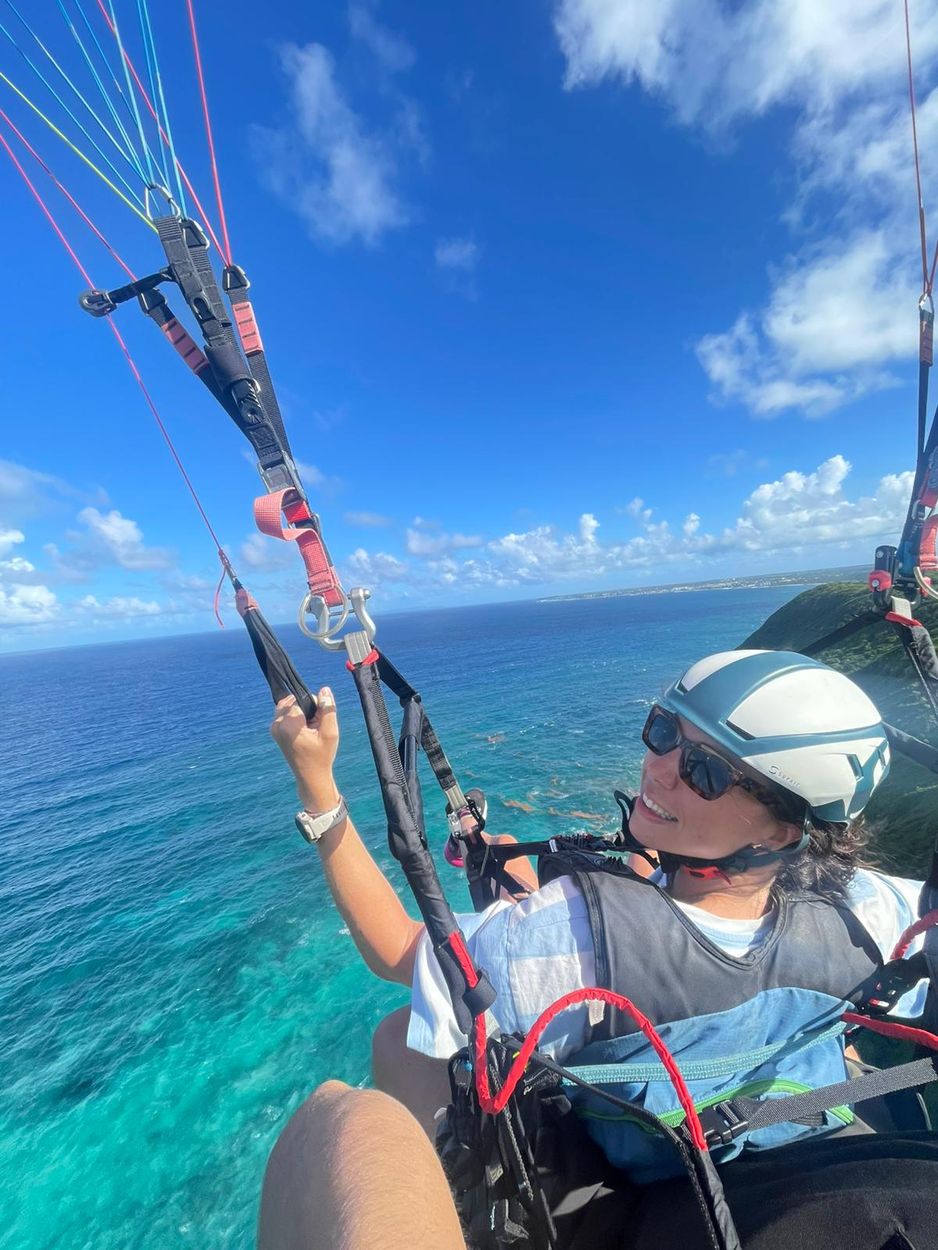 expérience parapente guadeloupe dans les airs en parapente guadeloupe