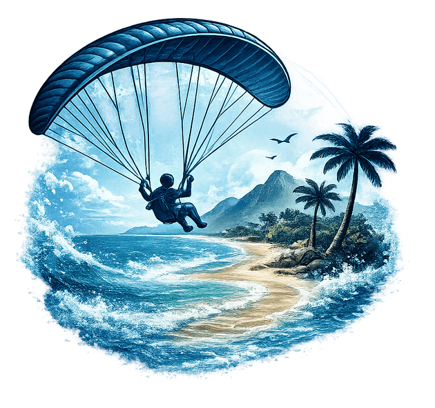 parapente en Guadeloupe