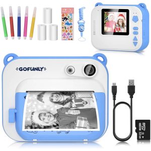 Gofunly Sofortbildkamera Gofunly Sofortbildkamera für Kinder