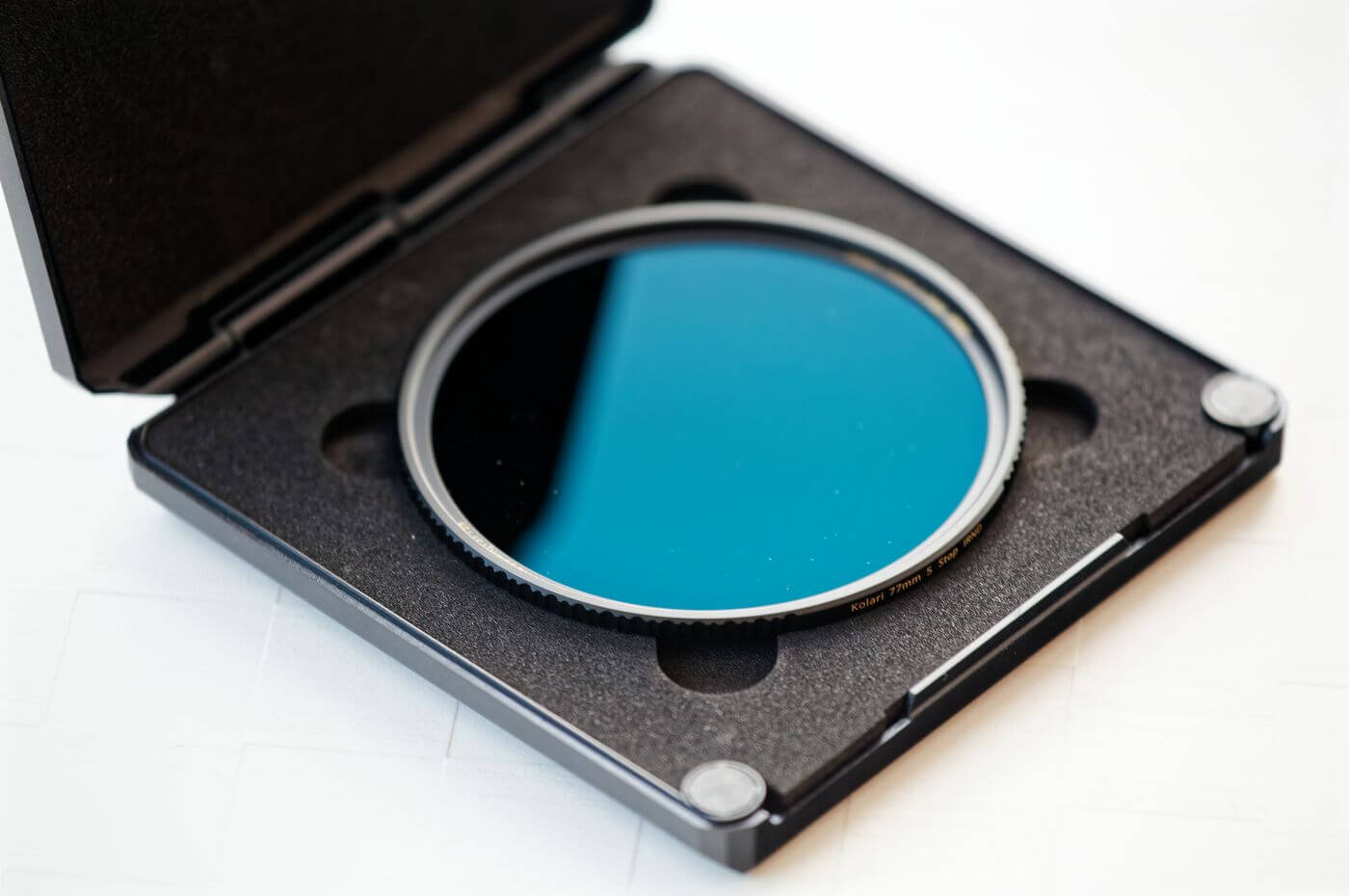 In der Box der ND-Filter von Kolari ND-Filter Kolari