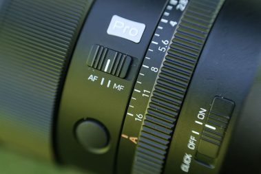 Detail der Objektivoptionen