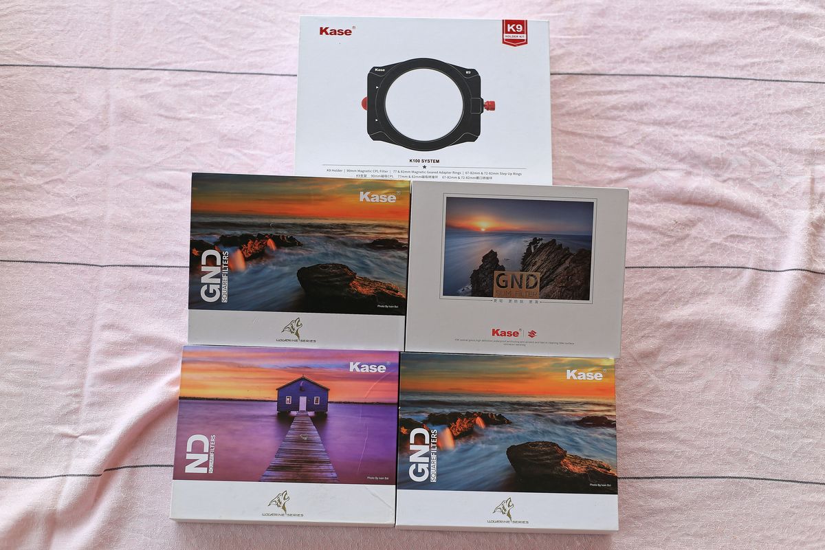 Kase-Paketboxen Kase-Boxen, Filterhalter und Filter