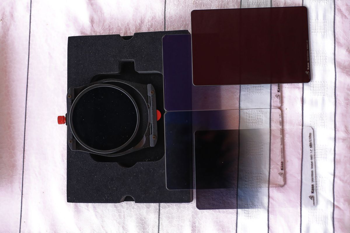 Kase K9 Paket Kase K9 Filterhalter und Filter versendet