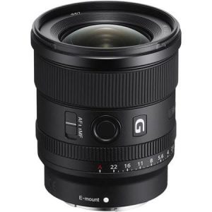 Objetivo gran angular Sony 20mm f1-8 G Sony 20mm f1-8 G, el mejor objetivo gran angular