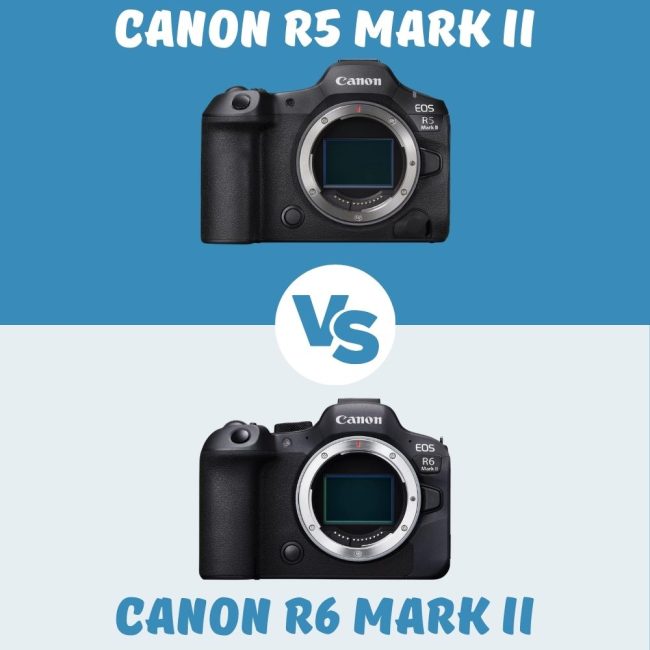 Comparación Canon R5 Mark II vs Canon R6 Mark II