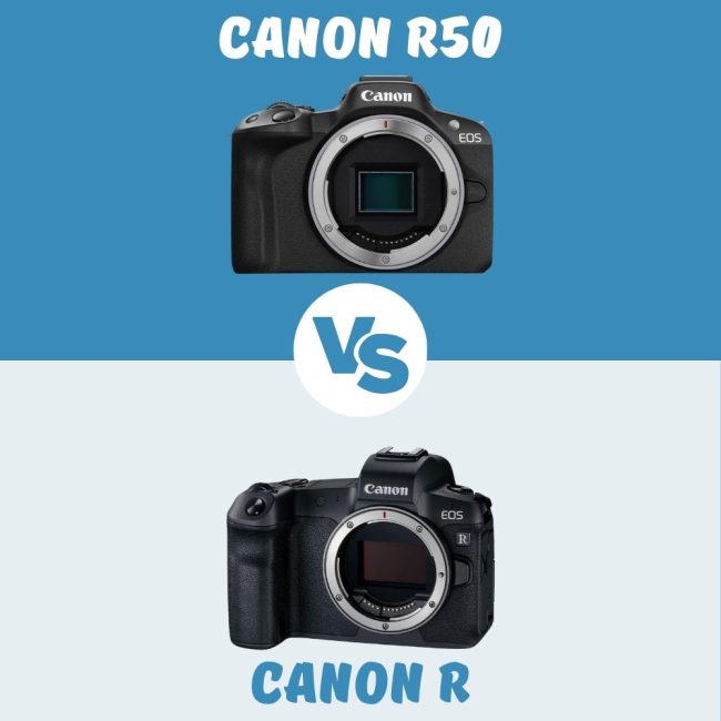 Comparación Canon R50 vs Canon R