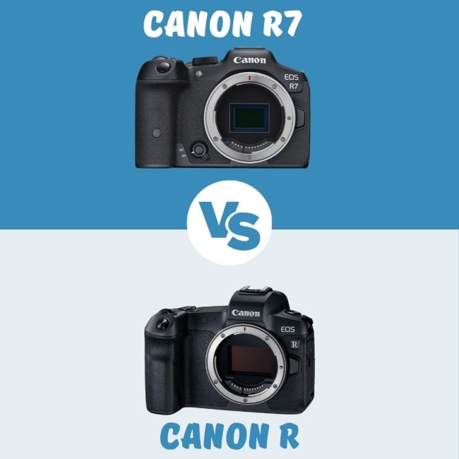 Comparación Canon R7 vs Canon R