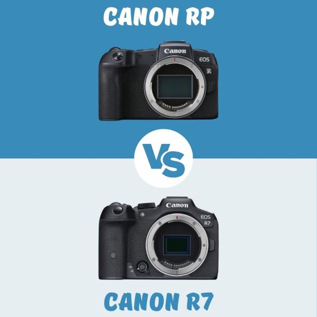 Comparación Canon RP vs Canon R7
