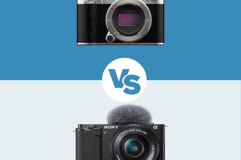 Fujifilm X-M5 vs Sony ZV-E10 II Comparación entre la Fujifilm X-M5 y la Sony ZV-E10 II