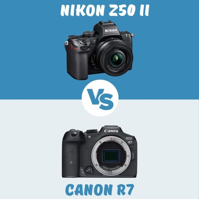 Comparación Nikon Z50 II vs Canon R7