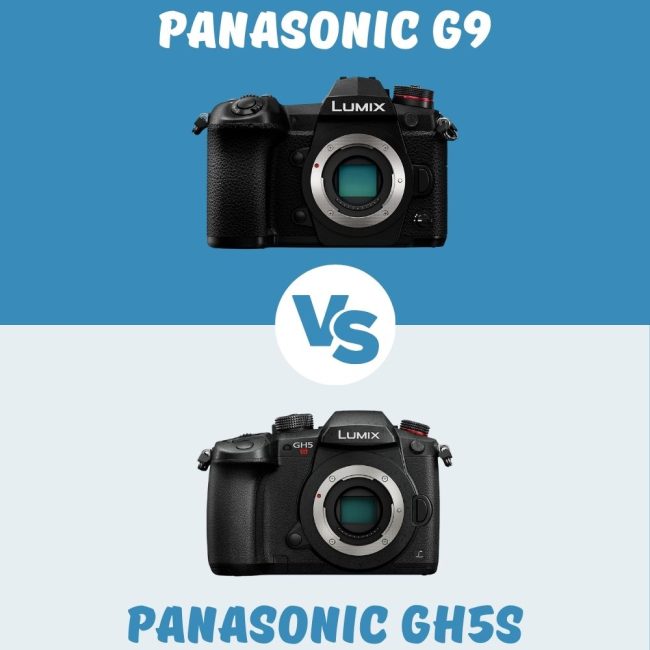 Comparación Panasonic G9 vs Panasonic GH5S