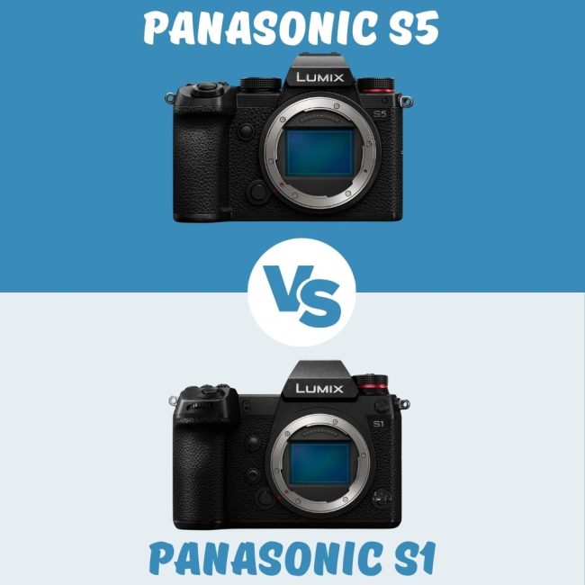 Comparación Panasonic S5 vs Panasonic S1