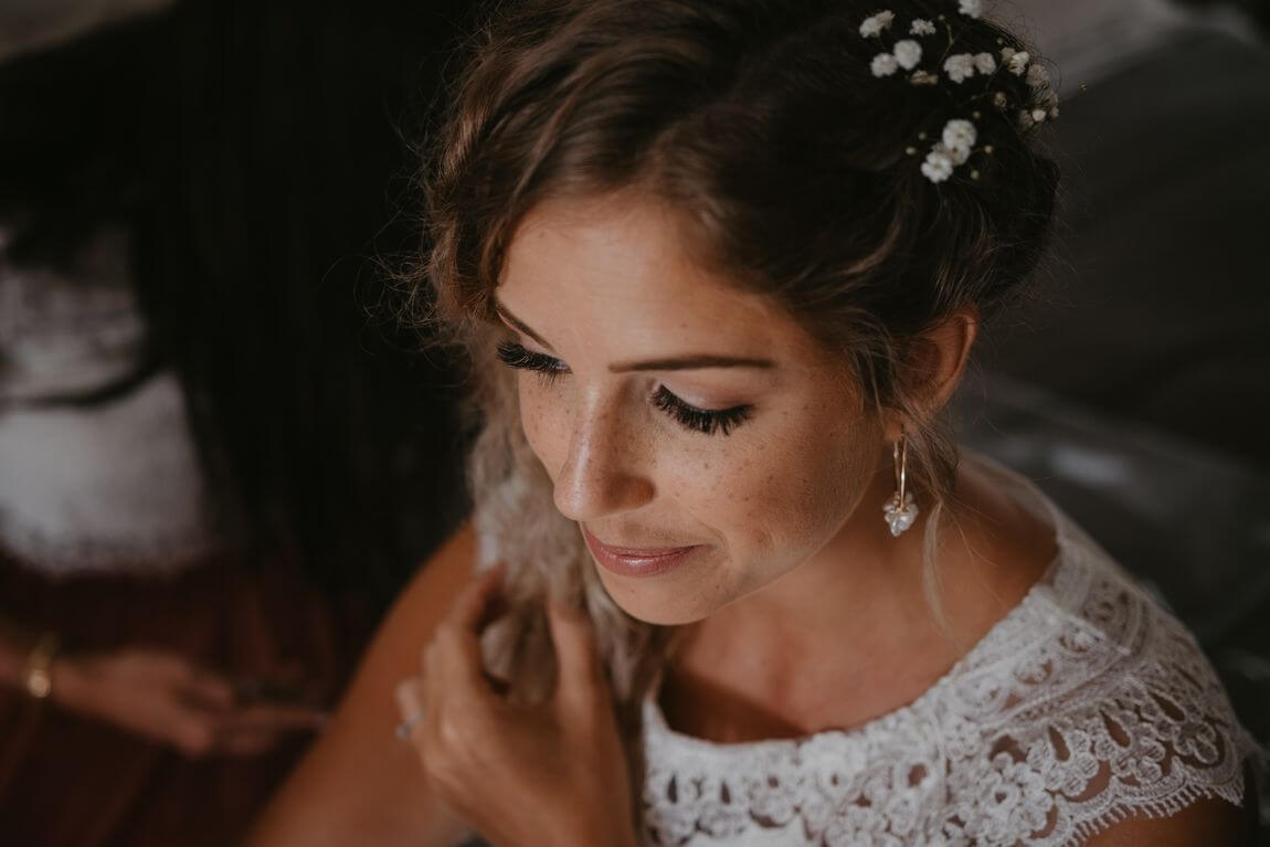 Retrato de la novia Fotografía de retrato de la novia