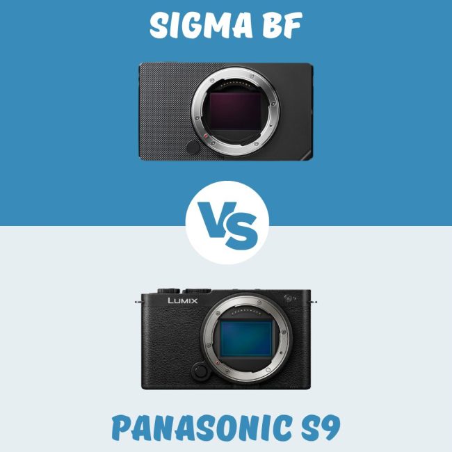 Comparación entre Sigma BF y Panasonic S9