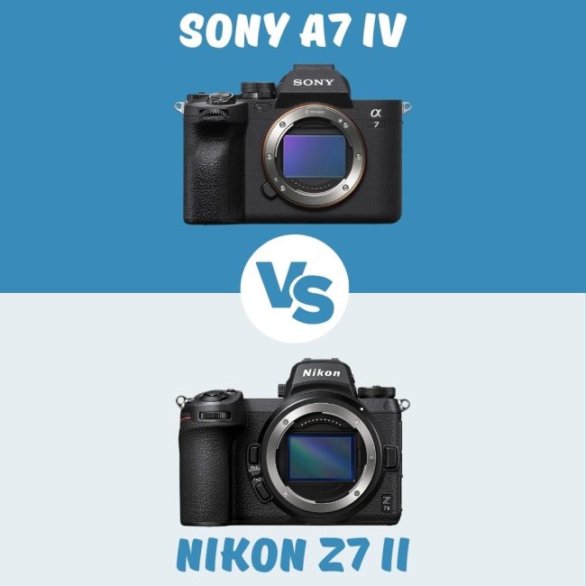 Comparación Sony A7 IV vs Nikon Z7 II