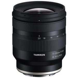 Objetivo TAMRON 11-20mm f2-8 Di III-A RXD Objetivo gran angular TAMRON 11-20mm f2-8 Di III-A RXD