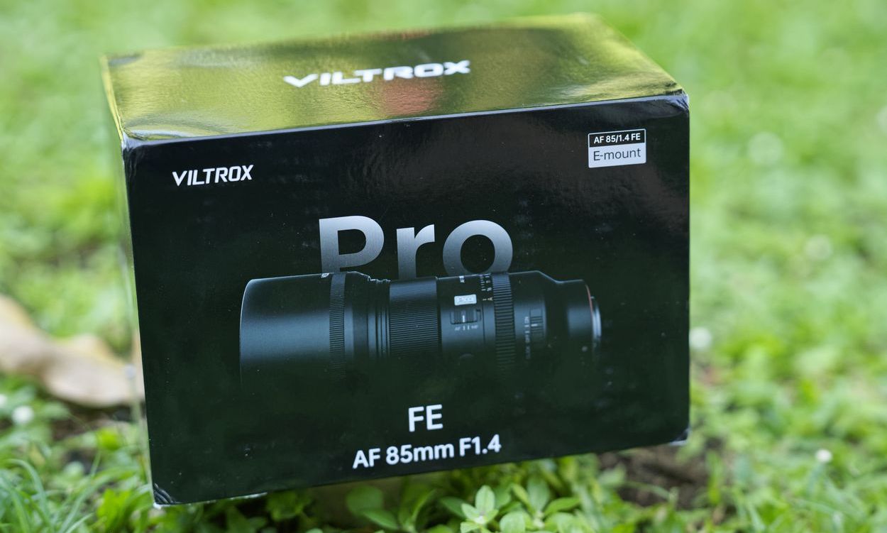 Caja del objetivo Viltrox 85mm f1.4 Caja del objetivo Viltrox 85mm f1.4
