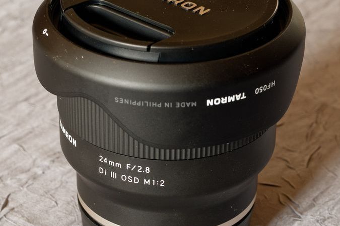 objetivo Tamron de 24 mm vista de mi objetivo Tamron de 24 mm