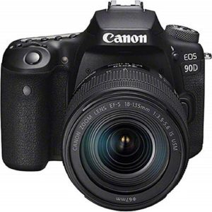 cámara DSLR Canon APS-C sensor APS-C de la DSLR Canon 90D