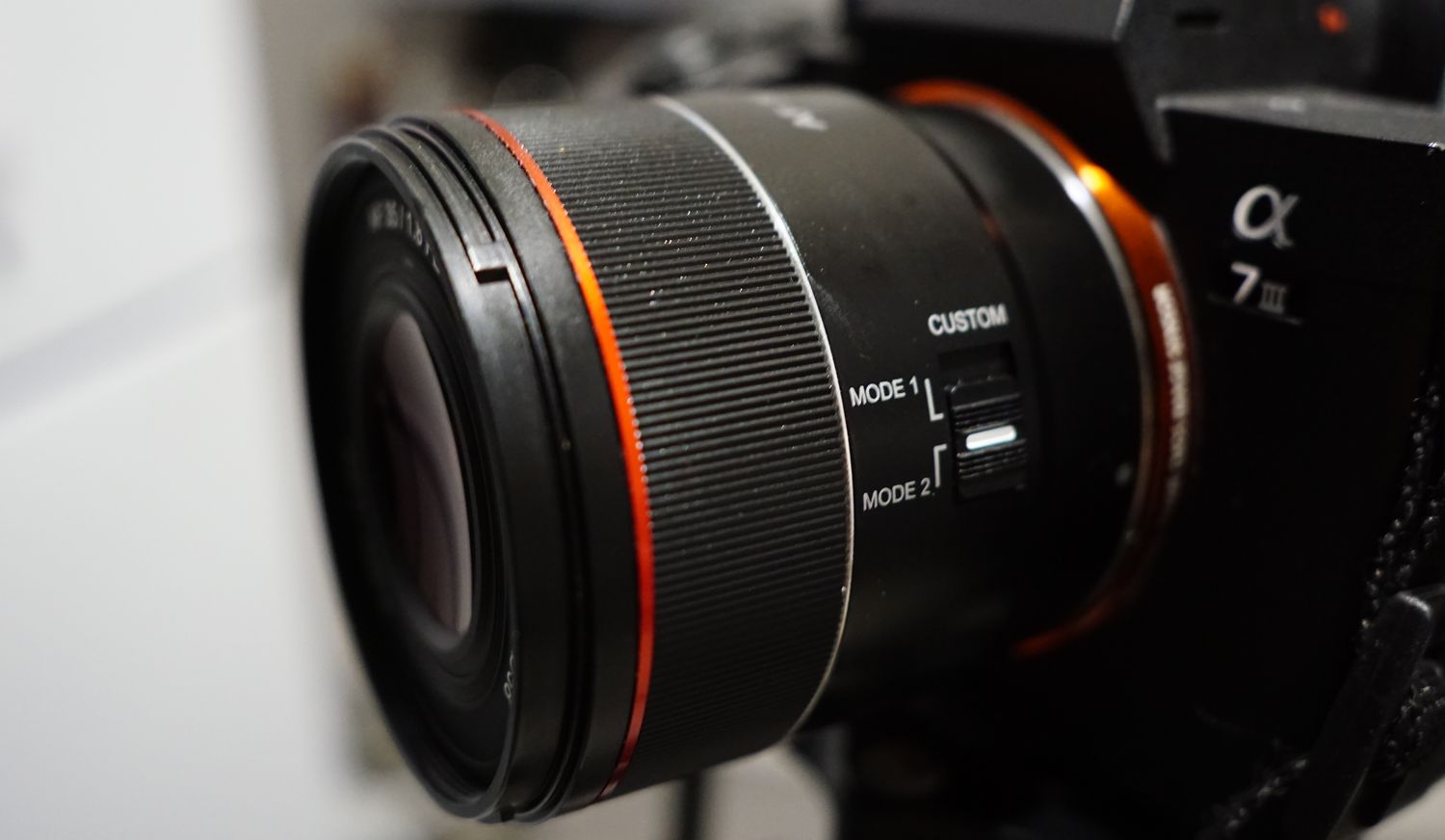 el objetivo Samyang 35mm f/1.8 rokinon 35mm f/1.8 en mi A7III