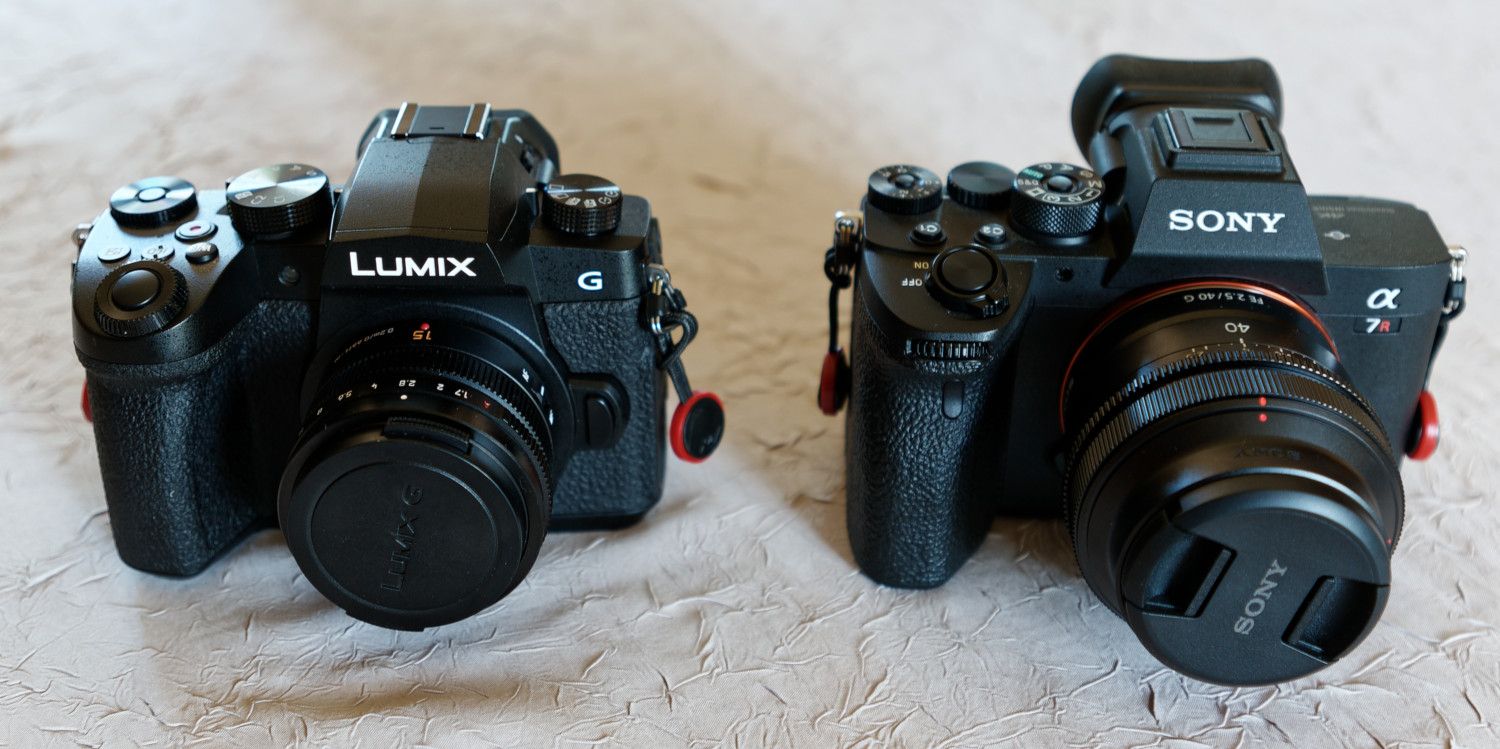 panasonic g90 comparada con sony a7rIV panasonic g90 comparada con sony a7rIV