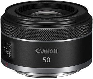 pequeño objetivo Canon RF de 50 mm pequeño objetivo de 50 mm para montura Canon RF