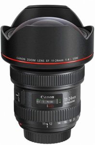 portafiltros para objetivo gran angular Canon 11-24mm f/4 objetivo gran angular Canon 11-24mm: qué portafiltros elegir