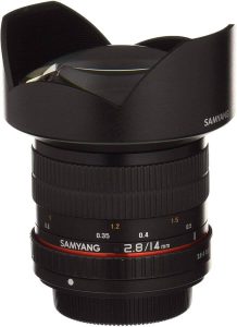 portafiltros para Samyang 14 mm f/2.8 MF portafiltros Samyang 14 mm