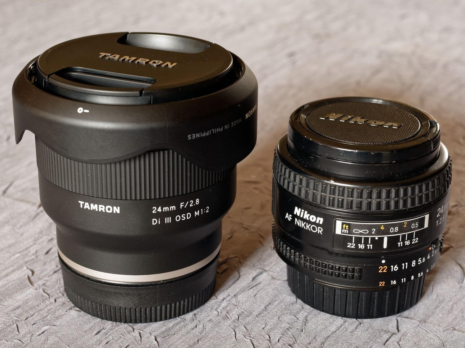 tamron 24 mm vs el nikon 24 mm tamron 24 mm vs el objetivo nikon 24 mm